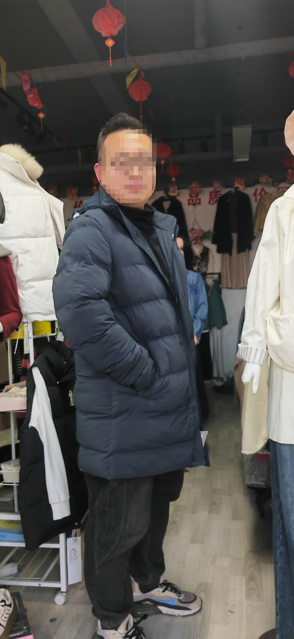 P尔卡丹男士棉服批发